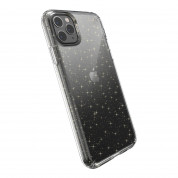 Speck Presidio Glitter Clear Case - удароустойчив хибриден кейс за iPhone 11 Pro Max (прозрачен) 2