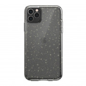 Speck Presidio Glitter Clear Case - удароустойчив хибриден кейс за iPhone 11 Pro Max (прозрачен)