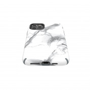 Speck Presidio Inked Case - удароустойчив хибриден кейс за iPhone 11 Pro Max (бял-сив) 4