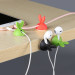 Rabbit Cable Organizer - органайзер за кабели 1 брой (зелен) 3