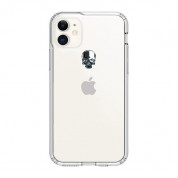 Bling My Thing Treasure Silver Skull Swarovski case for iPhone 11 (clear)