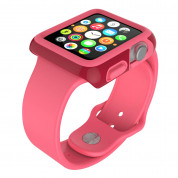 Speck CandyShell Fit Case - удароустойчив хибриден кейс за Apple Watch 42мм (лилав)