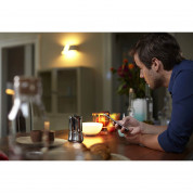 Philips Hue Bridge AppleHome Kit + Hue LightStrip Plus - комплект мост за безжично управляемо осветление и и удължителна LED лента (2 метра) за безжично осветление, съвместими с Amazon 6