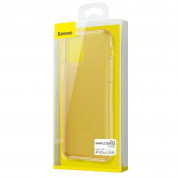 Baseus Simple Case - силиконов (TPU) калъф за iPhone 11 Pro Max (златист) 6