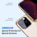 Baseus Simple Case - силиконов (TPU) калъф за iPhone 11 Pro Max (златист) 6