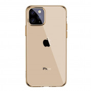 Baseus Simple Case - силиконов (TPU) калъф за iPhone 11 Pro Max (златист) 1