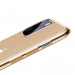 Baseus Simple Case - силиконов (TPU) калъф за iPhone 11 Pro Max (златист) 3