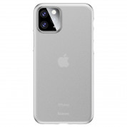Baseus Wing case - тънък полипропиленов кейс (0.45 mm) за iPhone 11 Pro (бял)