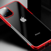 Baseus Shining Case - силиконов (TPU) калъф за iPhone 11 Pro (червен) 3