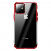Baseus Shining Case - силиконов (TPU) калъф за iPhone 11 (червен)