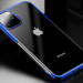 Baseus Shining Case - силиконов (TPU) калъф за iPhone 11 Pro Max (син) 4