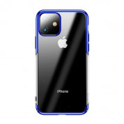 Baseus Glitter Case - поликарбонатов кейс за iPhone 11 (син)