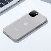 Baseus Jelly Liquid Silica Gel Case - силиконов (TPU) калъф за iPhone 11 Pro Max (сив) 2