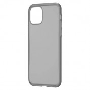 Baseus Jelly Liquid Silica Gel Case - силиконов (TPU) калъф за iPhone 11 Pro Max (сив) 1