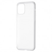 Baseus Jelly Liquid Silica Gel Case - силиконов (TPU) калъф за iPhone 11 Pro Max (бял) 1