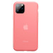 Baseus Jelly Liquid Silica Gel Case - силиконов (TPU) калъф за iPhone 11 Pro Max (червен) 1