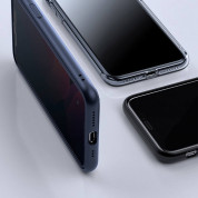 Baseus Privacy 3D Tempered Glass (SGAPIPH58S-WC01) - калено стъклено защитно покритие с извити ръбове и определен ъгъл на виждане за целия дисплей на iPhone 11 Pro, iPhone XS, iPhone X (черен-прозрачен) (два броя) 10