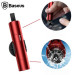 Baseus Sharp Tool Safety Hammer (CRSFH-09)- инструмент за разбиване на стъкло и срязване на колан при извънредни ситуации (червен) 1