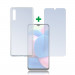 4smarts 360° Protection Set Limited Cover - тънък силиконов кейс и стъклено защитно покритие за дисплея на Samsung Galaxy A30s (прозрачен) 1