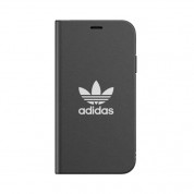 Adidas Originals Basic Booklet Case - хоризонтален кожен калъф, тип портфейл за iPhone 11 (черен) 1