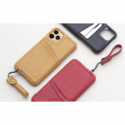 Torrii Koala Case - кожен кейс с джоб за карти за iPhone 11 Pro (черен) 2