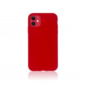 Torrii Bagel Case - твърд силиконов (TPU) калъф за iPhone 11 (червен)
