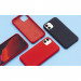 Torrii Bagel Case - твърд силиконов (TPU) калъф за iPhone 11 (червен) 2