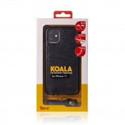 Torrii Koala Case - кожен кейс с джоб за карти за iPhone 11 (черен) 1