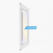 Torrii BodyGlass 2.5D Anti Blue Light Glass - калено стъклено защитно покритие за iPhone 11, iPhone XR (прозрачен) 4