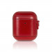 Torrii Airpods Leather Case - кожен кейс (естествена кожа) за Apple Airpods (червен) 1