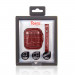Torrii Airpods Bamboo Leather Case - кожен кейс (естествена кожа) за Apple Airpods (червен) 4