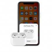 Apple AirPods Pro - оригинални уникални безжични слушалки с кейс за безжично зареждане 4