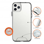 Eiger Glacier Case - удароустойчив хибриден кейс за iPhone 11 Pro Max (прозрачен) 2