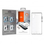 Eiger Glacier Case - удароустойчив хибриден кейс за Samsung Galaxy Note 10 Plus (прозрачен) 2
