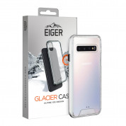 Eiger Glacier Case - удароустойчив хибриден кейс за Samsung Galaxy S10 (прозрачен)
