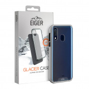 Eiger Glacier Case - удароустойчив хибриден кейс за Samsung Galaxy A20e (прозрачен)