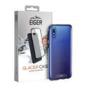 Eiger Glacier Case - удароустойчив хибриден кейс за Samsung Galaxy A10 (прозрачен)