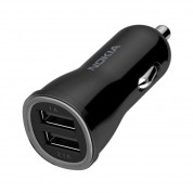 Nokia Dual Car Charger DC-310C with MicroUSB Cable (100cm) (black) 1
