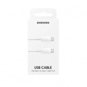 Samsung USB-C to USB-C Cable 100W (5A) EP-DN975BW (100 cm) (white) 3