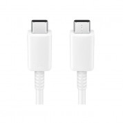 Samsung USB-C to USB-C Cable 100W (5A) EP-DN975BW  - кабел за устройства с USB-C порт (100 см) (бял) (ритейл опаковка) 1