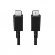 Samsung USB-C to USB-C Cable 100W (5A) EP-DN975BB - кабел за устройства с USB-C порт (100 см) (черен) (ритейл опаковка) 1