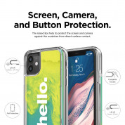Elago Sand Case Hello - дизайнерски кейс с висока защита за iPhone 11 (зелен) 1