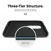 Elago Soft Silicone Case - силиконов (TPU) калъф за iPhone 11 Pro (черен) 3