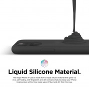 Elago Soft Silicone Case - силиконов (TPU) калъф за iPhone 11 Pro (черен) 1