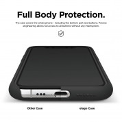 Elago Soft Silicone Case - силиконов (TPU) калъф за iPhone 11 Pro (черен) 4