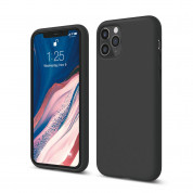 Elago Soft Silicone Case - силиконов (TPU) калъф за iPhone 11 Pro (черен)