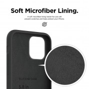 Elago Soft Silicone Case - силиконов (TPU) калъф за iPhone 11 Pro (черен) 2