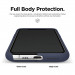 Elago Soft Silicone Case - силиконов (TPU) калъф за iPhone 11 Pro (тъмносин) 4