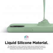 Elago Soft Silicone Case - силиконов (TPU) калъф за iPhone 11 Pro (зелен) 1