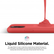 Elago Soft Silicone Case - силиконов (TPU) калъф за iPhone 11 Pro (червен) 1